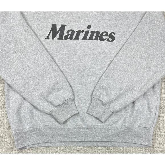 Rothco Marines Sweatshirt Mens XL Crewneck Pullover USMC Military Fleece Warm - Picture 5 of 12